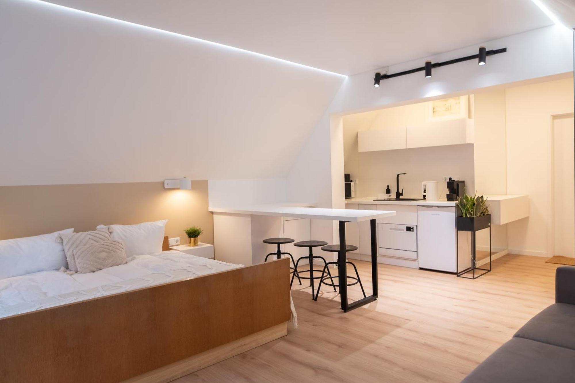 Hamburg Studio Fuer Bis Zu 4 Personen Exterior foto